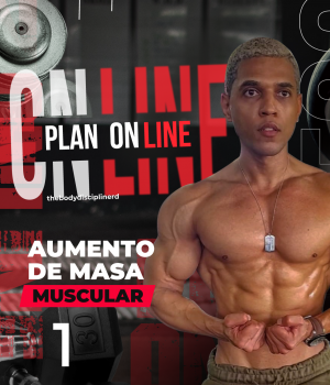 Plan Nutricional Aumento Masa Muscular Hombres Básico 1er Mes