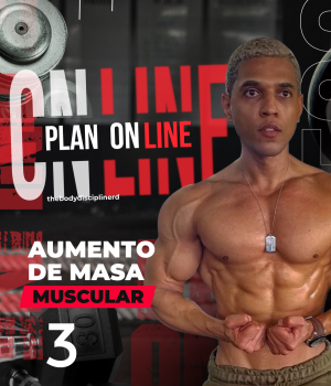 Plan Nutricional Aumento Masa Muscular Hombres Básico 3er Mes